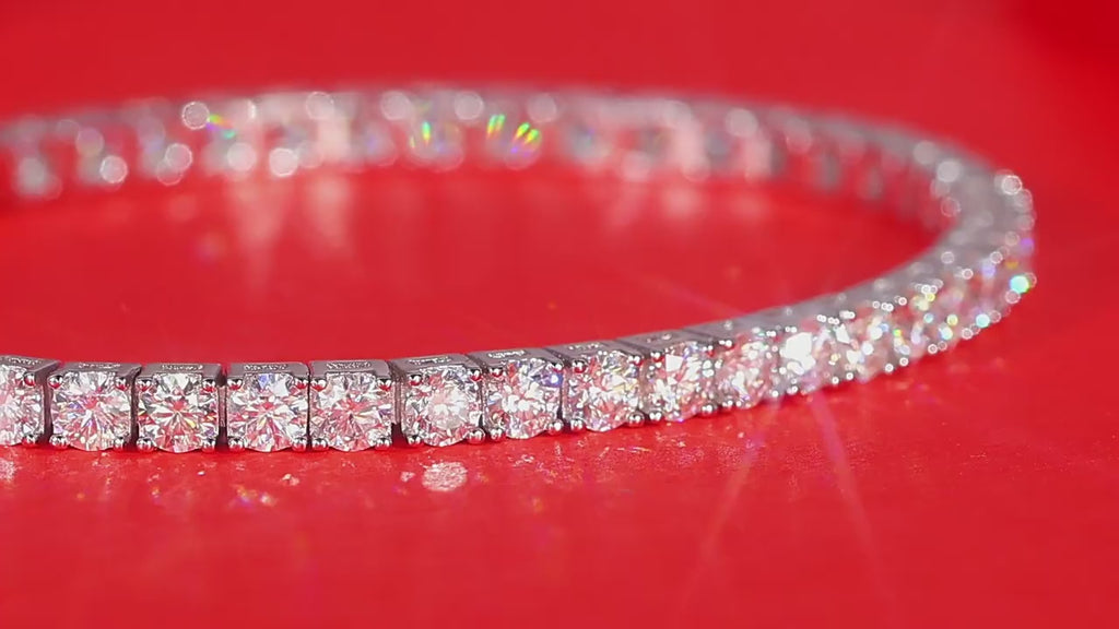 Tennis Moissinite Diamond Bracelet