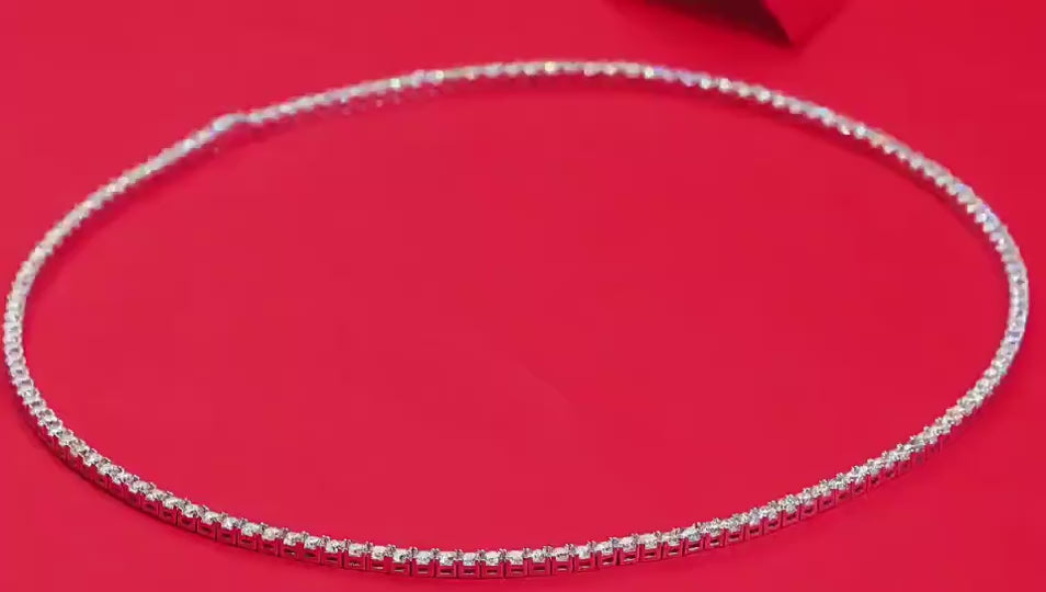 Tennis Diamond Moissinite Necklace